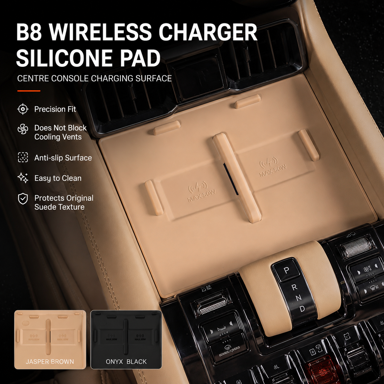 B8 Wireless Charger Silicone Pad