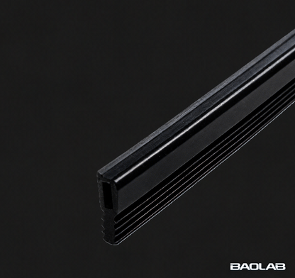 Close-up of Denza wraparound ambient light silicone optical light guide